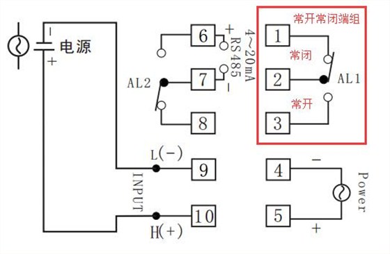 DU4繼電器常開常閉端組介紹